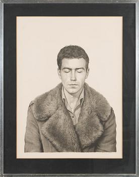 Claudio Bravo, "Fur Coat Front" (1976).