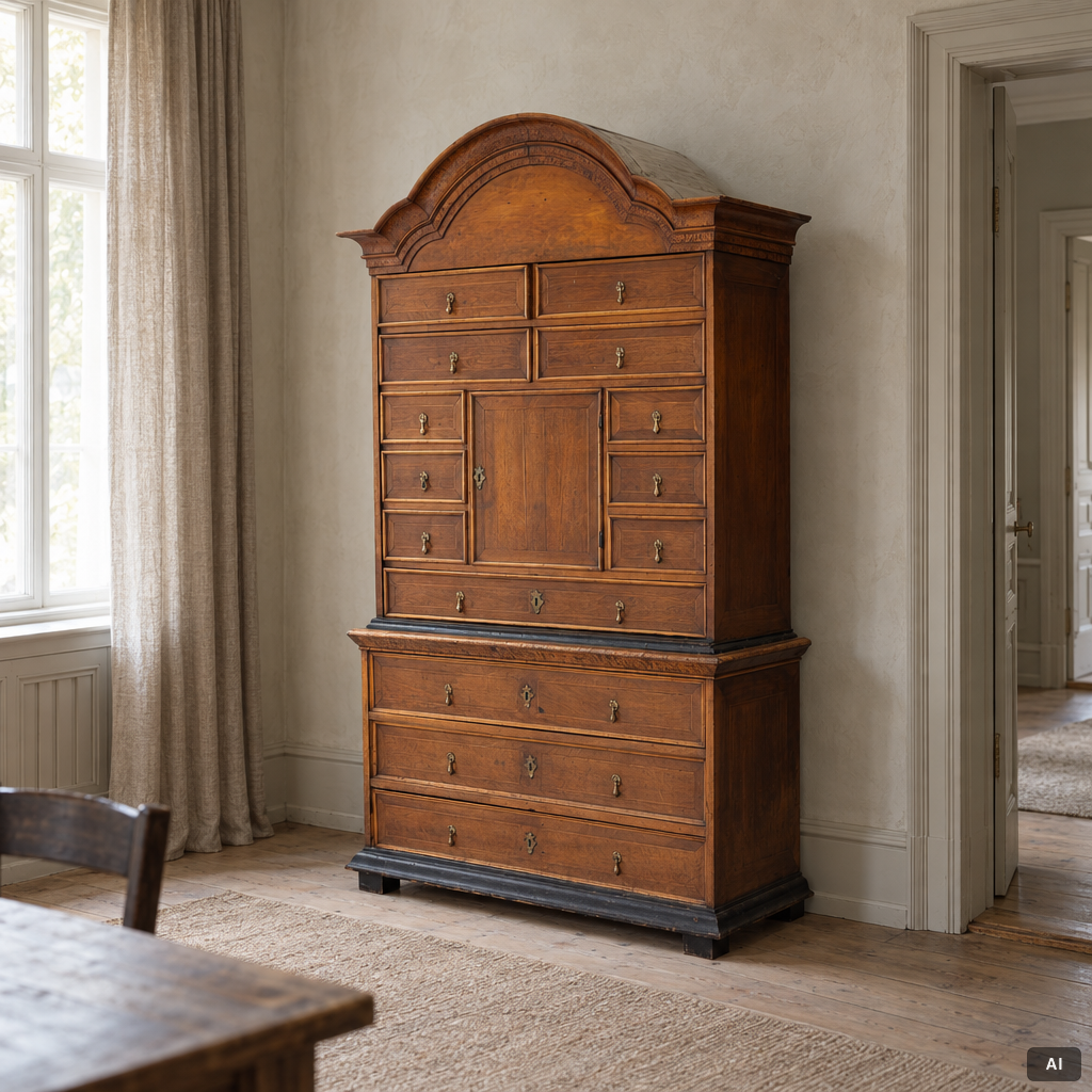 Cabinet, first half of  18th century.