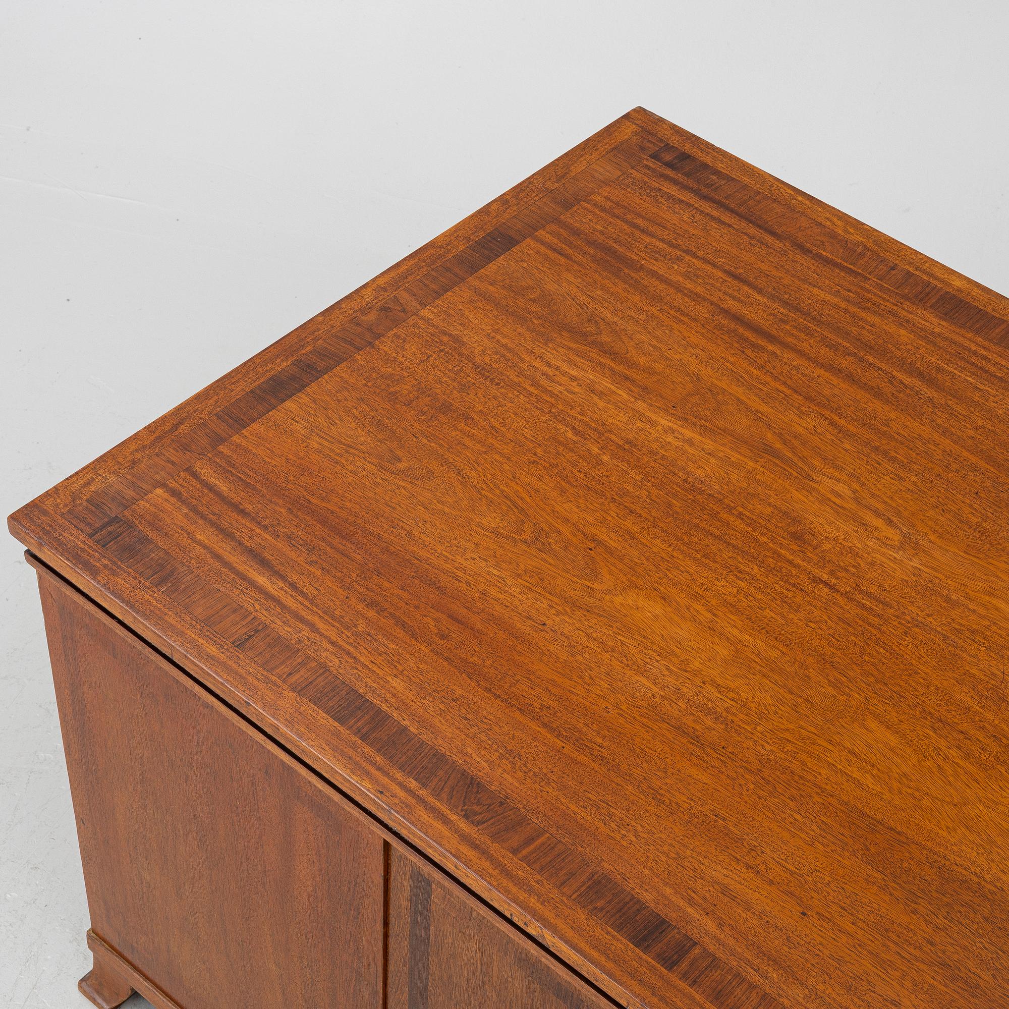 Carl Malmsten, attributed to, an imposing desk, circa late 1920s.