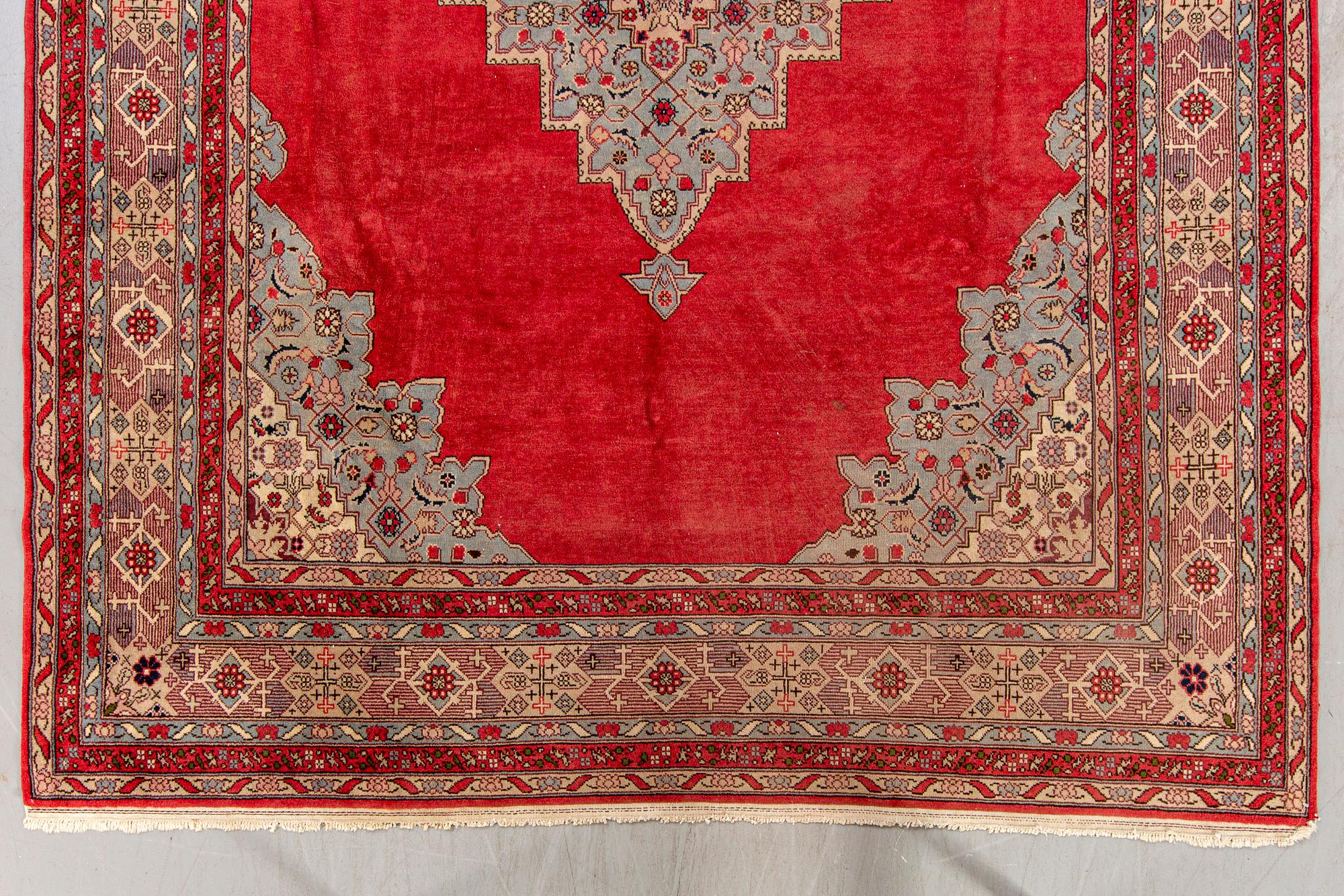 A semintique Tabris carpet ca 350x243 cm.