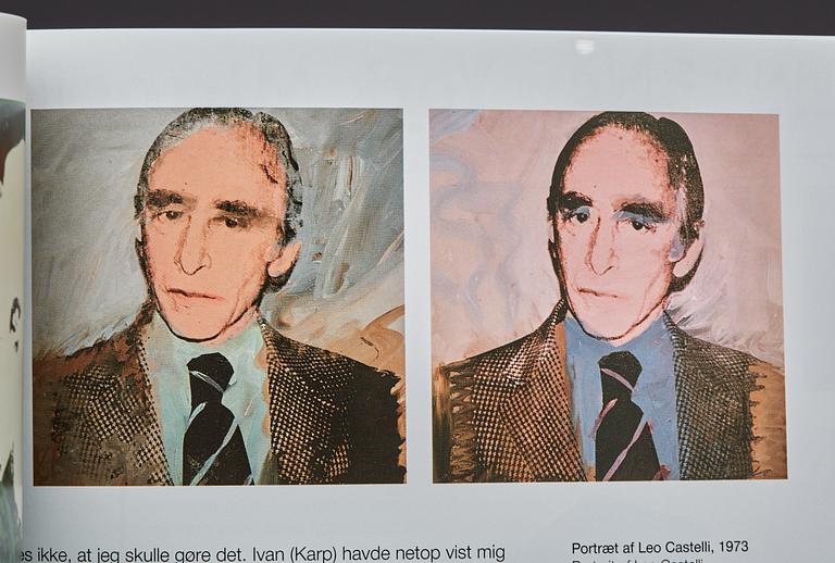 PARTI KONSTBÖCKER, 6 st, Andy Warhol. Bland annat "Andy Warhol A Retrospective" The Museum of Modern Art, New York, 1986.