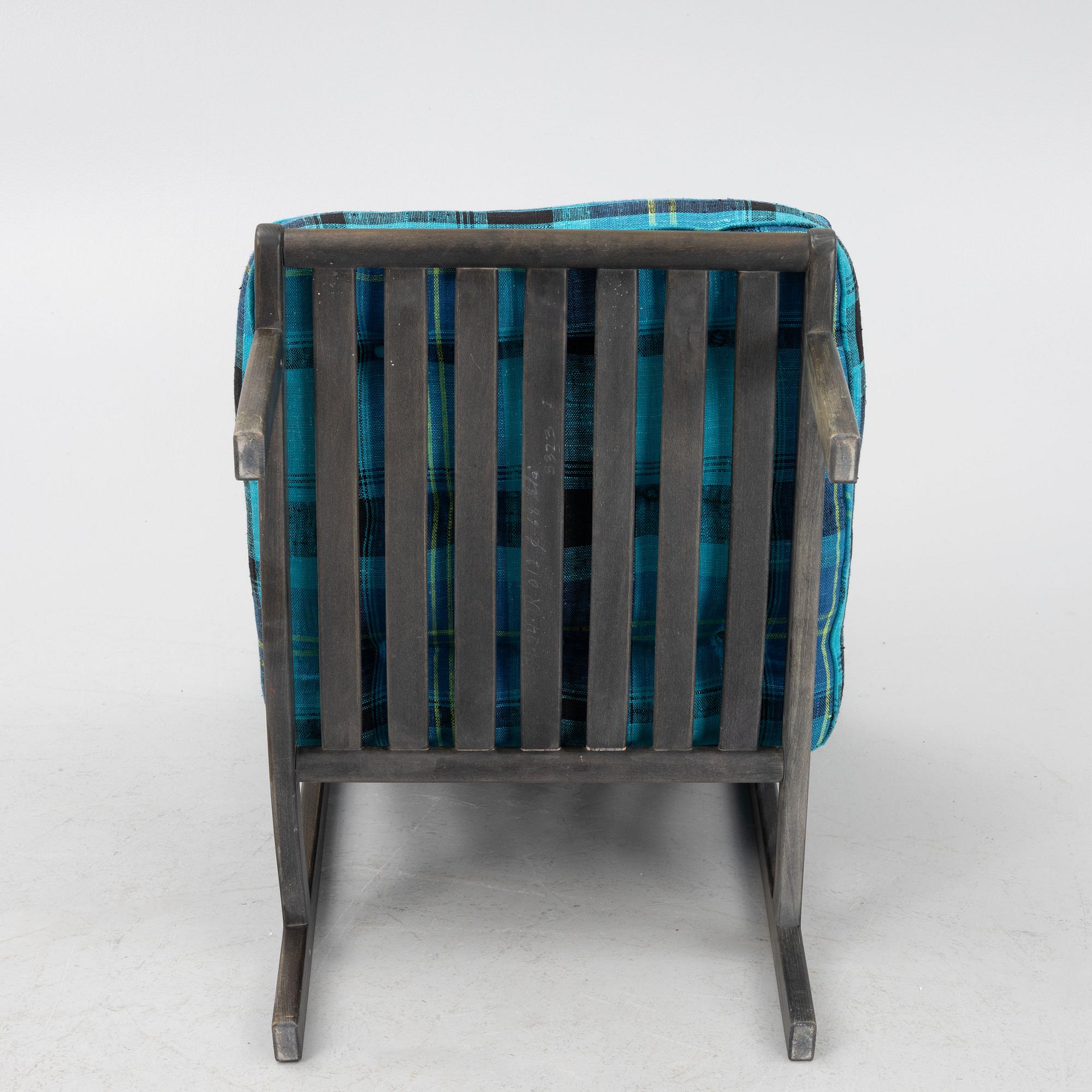 Florence Knoll, three 'Parallel Bar' armchairs, Knoll, likely for Nordiska Kompaniet, second half of the 20th Century.