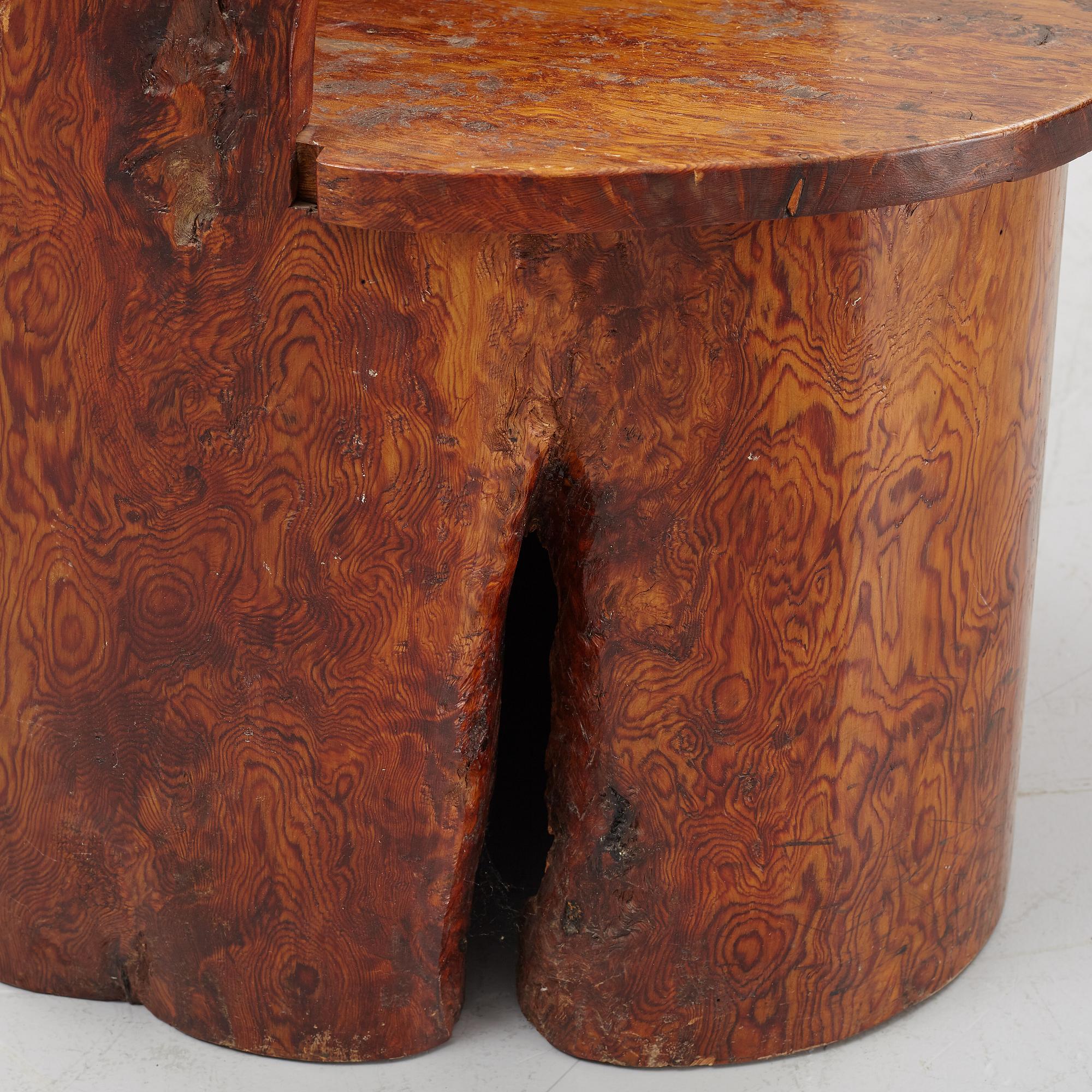 A pine chair, first half of the 20th Century.