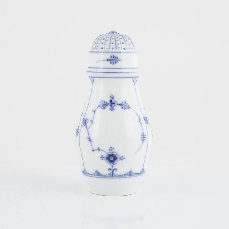 Sockerruska, "Musselmalet", helblonde, Royal Copenhagen, Danmark.