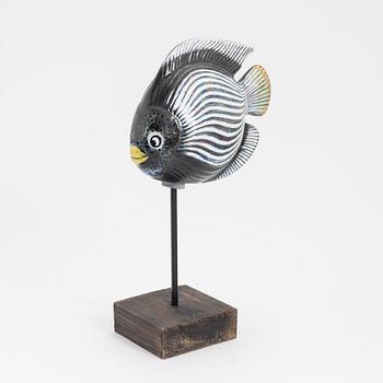 Lisa Larson, a stoneware sculpture, signed.