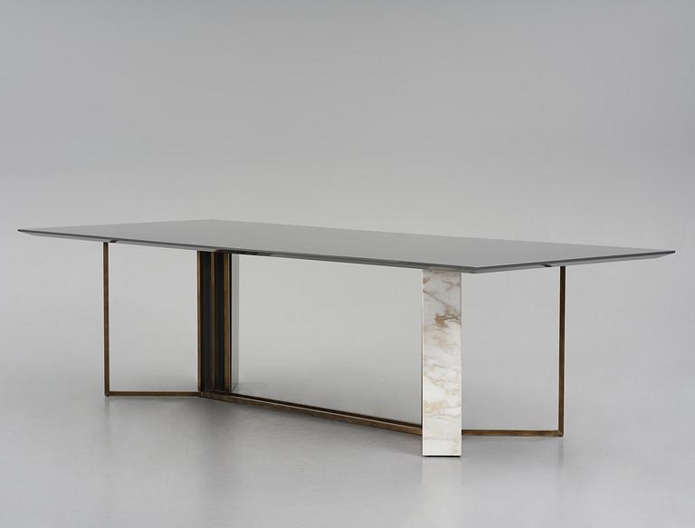 Andrea Parisio, matbord, "Plinto Rectangular", Meridiani, Italien, efter 2015.