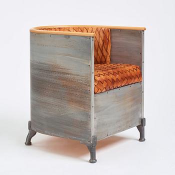Mats Theselius, fåtölj ”Aluminium chair”, ed. 59/200, Källemo, efter 1990.