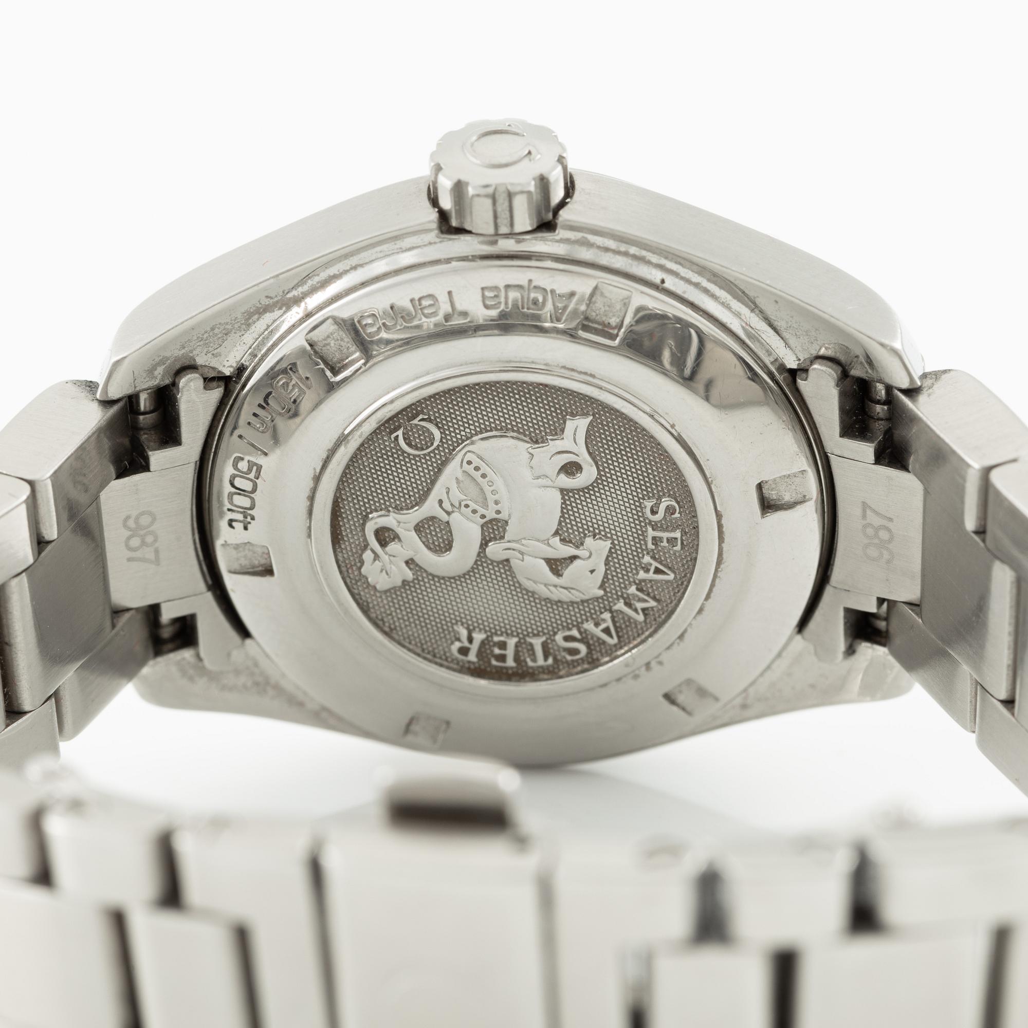 Omega, Seamaster, Aqua Terra, armbandsur, 30 mm.