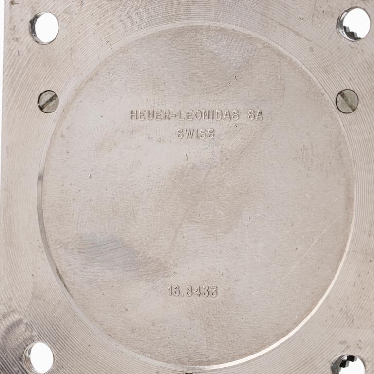 HEUER, three timing instruments, Auto-Rallye, Master-Time 8 Days and a stopwatch, "provenance from the Acropolis Rally 1966.".