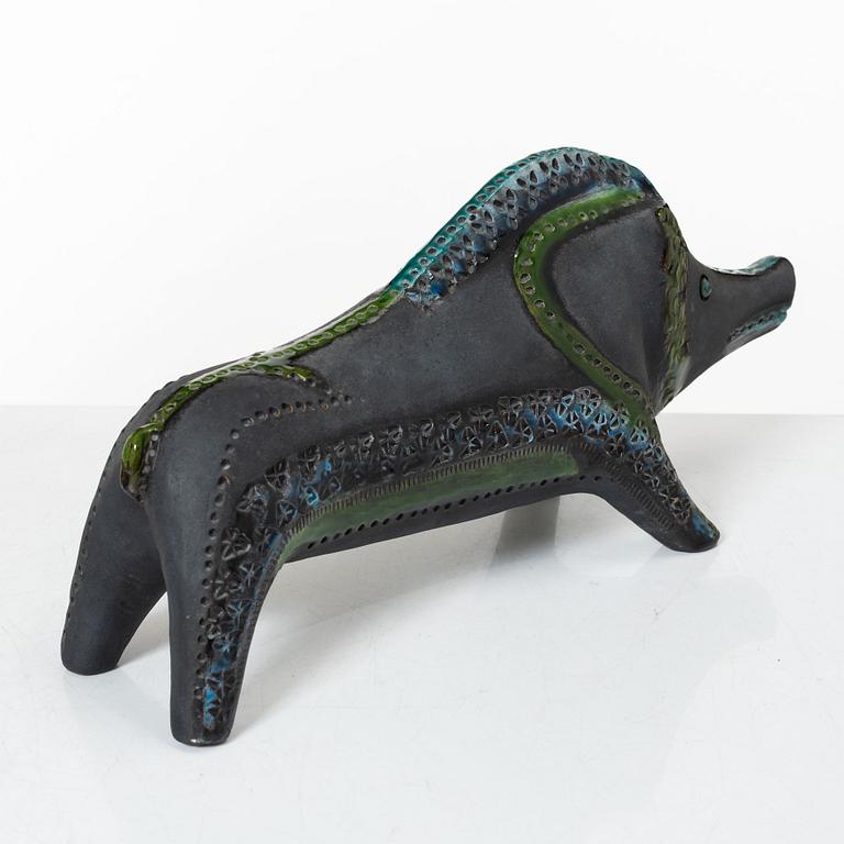 Aldo Londi, Wild boar, ceramic, Bitossi.