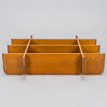 Ilmari Lappalainen, vägghylla /bokhylla "Leo", Asko 1900-talets mitt.