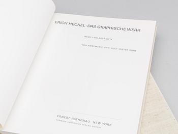 Erich Heckel - Das Graphische Werk - Complete Set - Volumes One, Two, and Three, 1974.