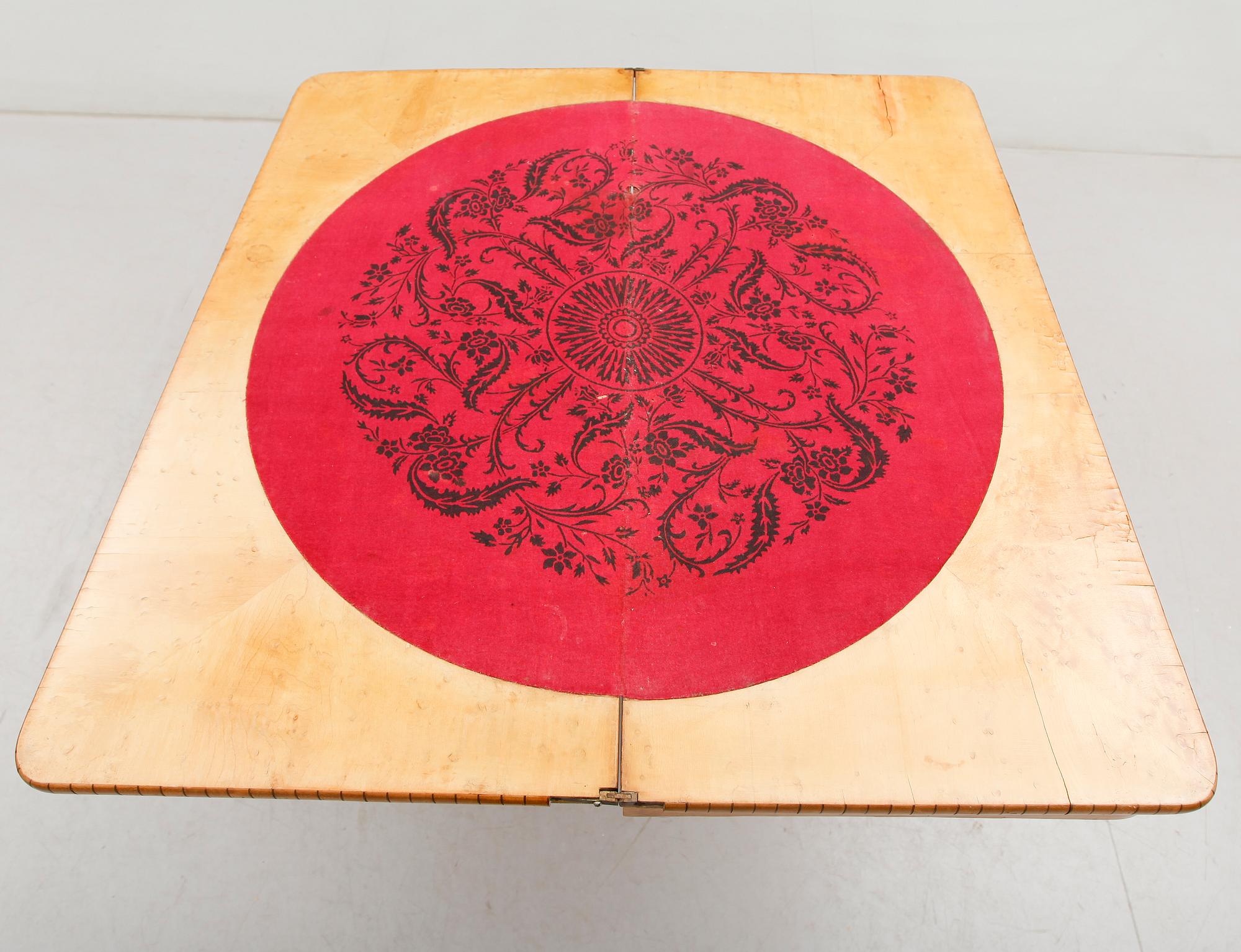 SPELBORD, empirestil, 1800-talets andra hälft.