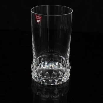Ingeborg Lundin, glasservis, 55 delar, ”Silvia”, Orrefors.