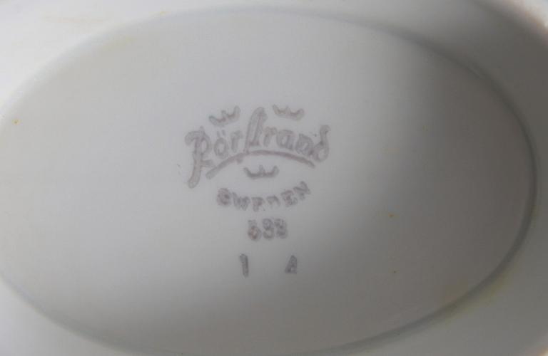 MATSERVIS, 54 delar, porslin, Rörstrand.