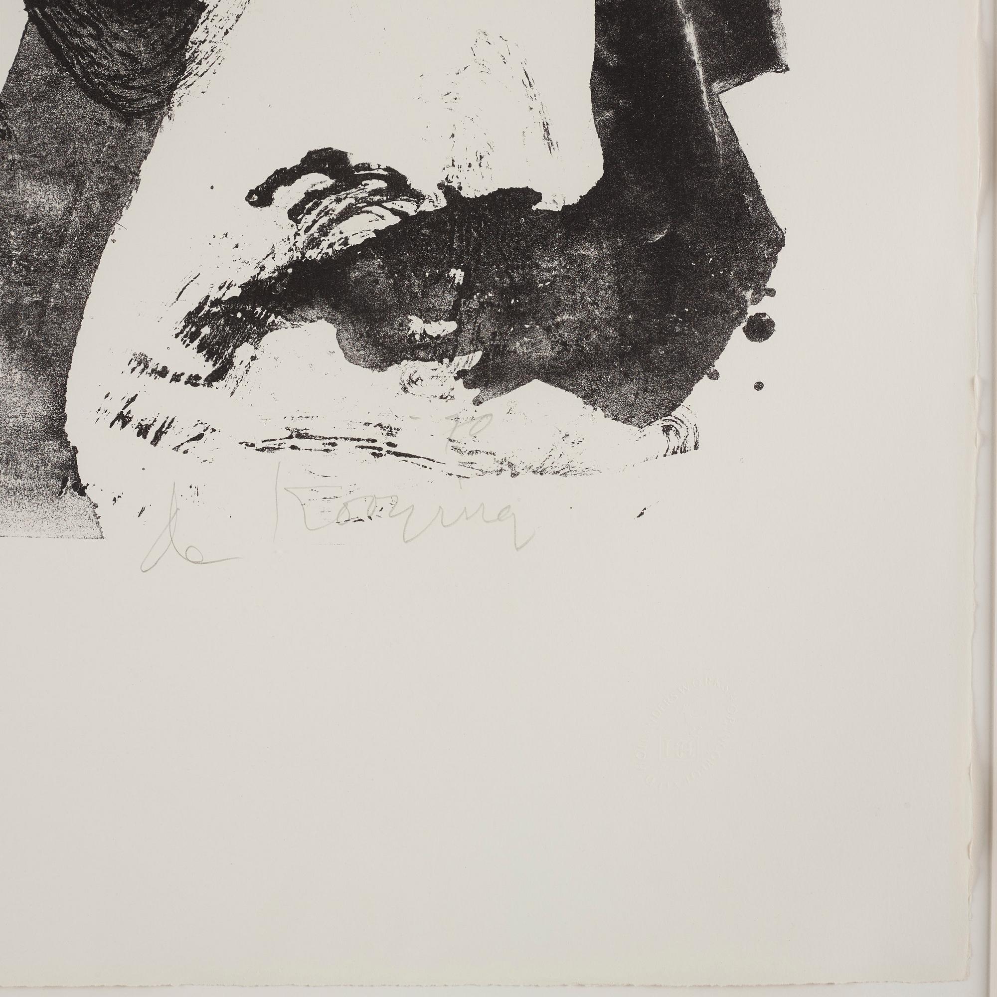 Willem de Kooning, "Figure at Gerard Beach".