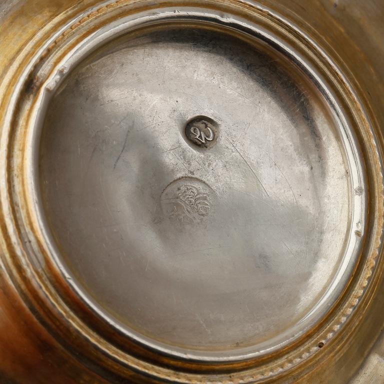 ZARF, silver, Osmanska riket, sent 1800-tal. Silver vikt ca 63 gram.
