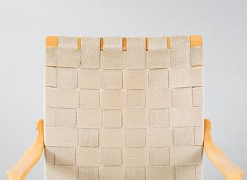 A easy chair by Bruno Mathsson, "Eva", Dux from the latter half of the 20th century.
