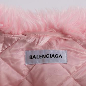 Balenciaga, kappa, "Faux Fur Coat", storlek F34.