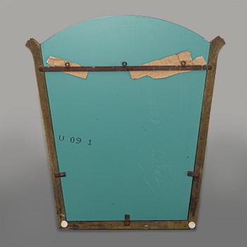 SPEGEL, mässing. Art Deco.