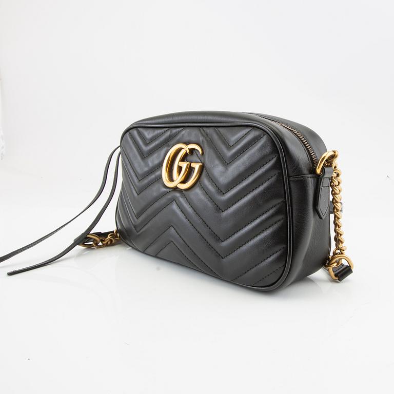 Gucci, bag, "GG Marmont Small Matelassé Bag".