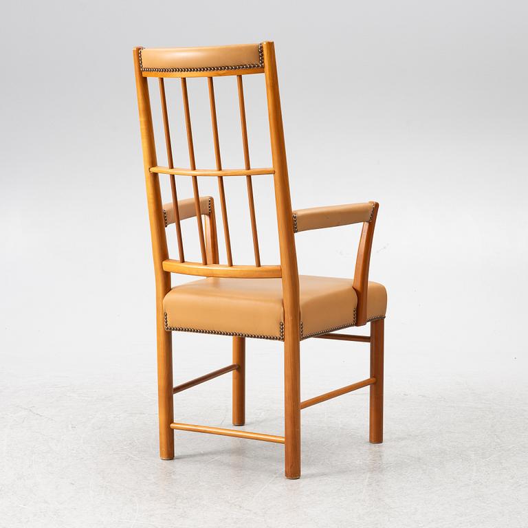 Josef Frank, Armchair, model 652, Svenskt Tenn, after 1985.