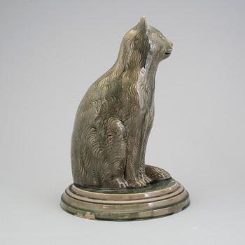 SKULPTUR, oidentifierad konstnär, "Lindqvist", Kakelugnsfabriken, Arbro, Hälsingland,  daterad 1891.