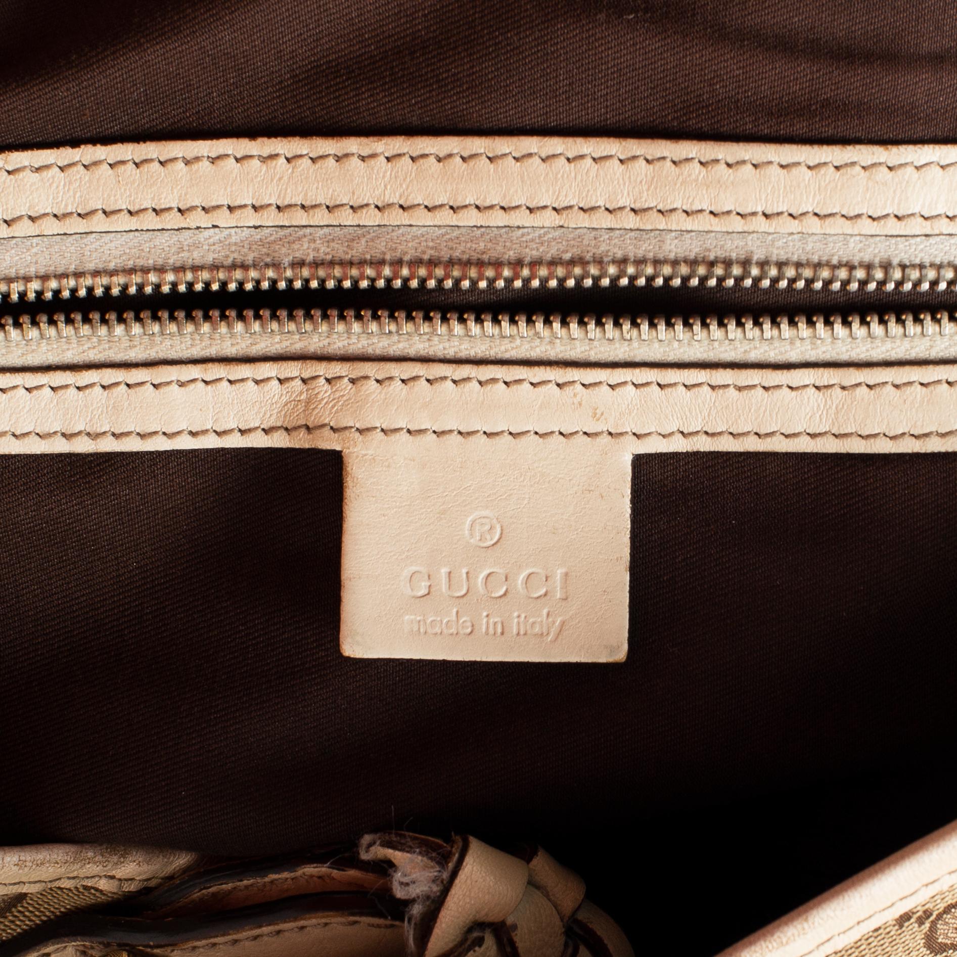 GUCCI, monogram "Tote bag".