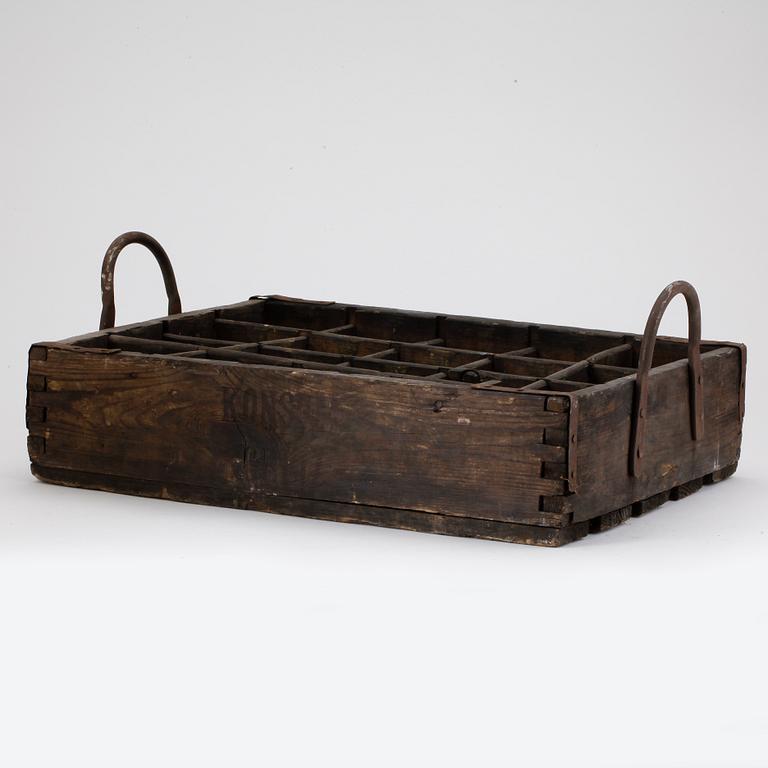 DRICKABACK, märkt "Konsum Greiz", 1900-talets första hälft.