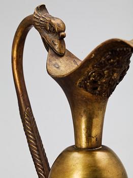 KANNA, mässing, empirestil, 1800/1900-tal.