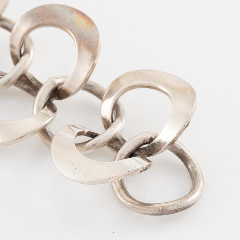 Bracelet, Alton, design K-E Palmberg, sterling silver.