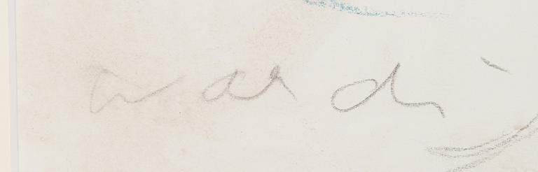 Rafael Wardi, Seated figure.