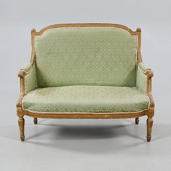 SOFFA, Frankrike, Louis XVI-stil, omkring år 1900.