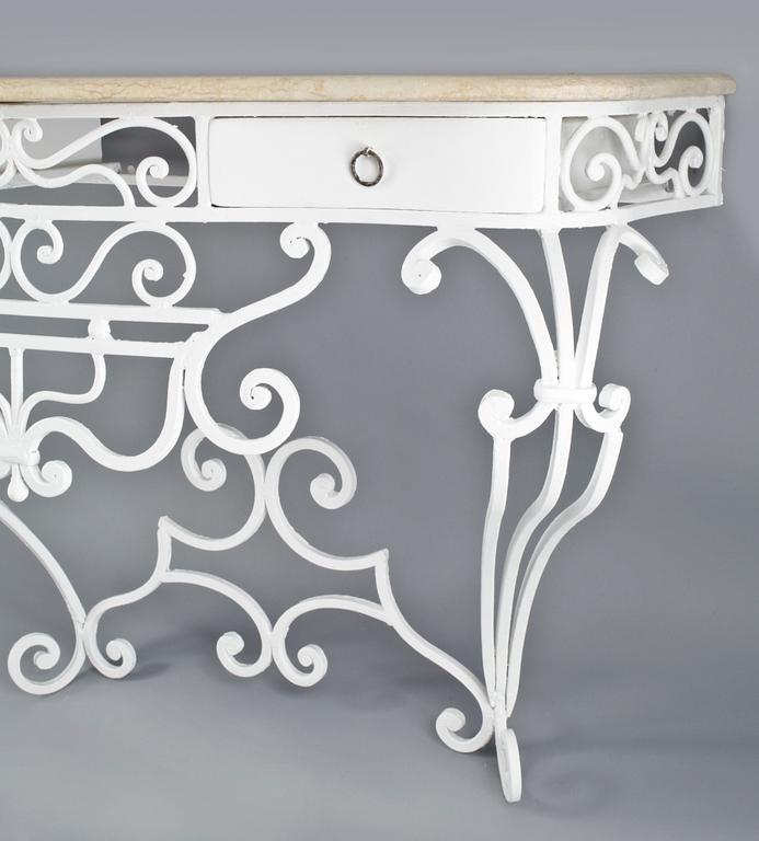 KONSOLBORD, smidesjärn, 1900-talets första hälft.