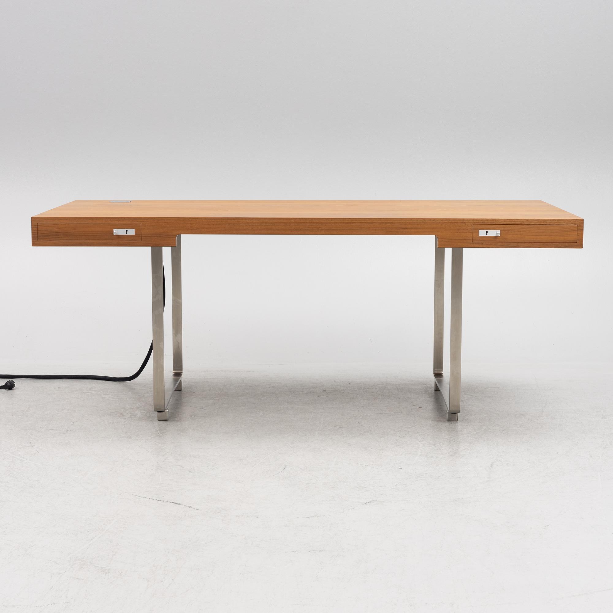 Hans Wegner, desk, model CH-110 "Director's Desk", Carl Hansen & Son, Denmark.