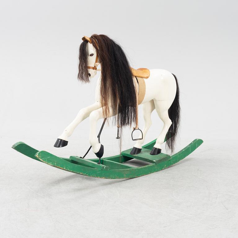 Gunghäst, tidigt 1900-tal.