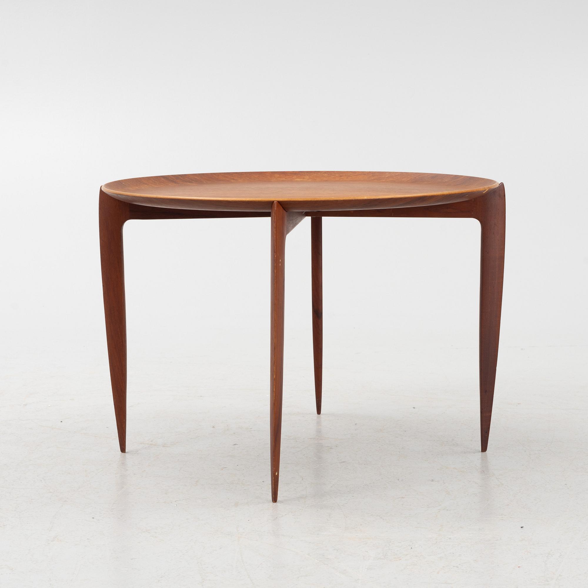 H. Engholm och Svend Åge Willumsen, brickbord, "4508", Fritz Hansen, Danmark, 1960-tal.