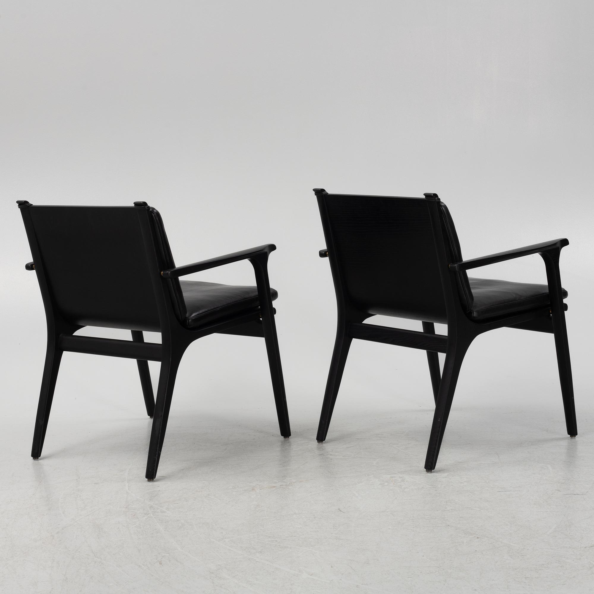 Space Copenhagen four 'Ren' dining chairs from Stellar Works.