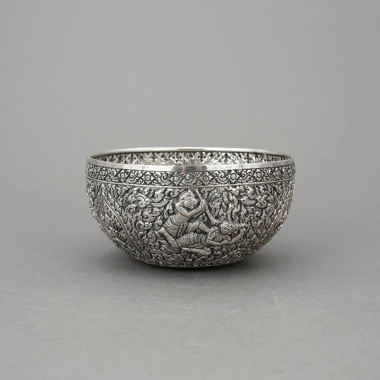 SKÅL, silver. Svenska importstämplar, 1900-tal. Vikt 205 g.