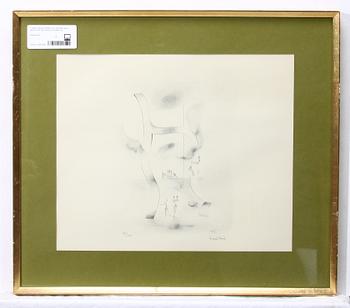 ESAIAS THORÉN, litografier, 2 st, sign o numr 70/100. Dat -34 resp -35 i plåten.