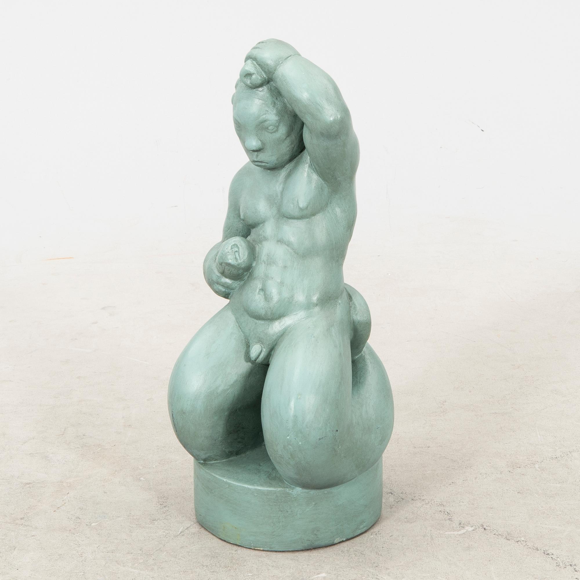 Carl Milles, efter patinerad gips.