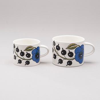 FRUKOSTSERVIS, 29 delar, porslin, "Paratiisi", Birger Kaipiainen, Arabia.