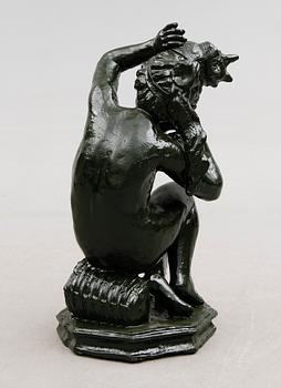 TRÄDGÅRDSSKULPTUR, gjutjärn, modern tillverkning.