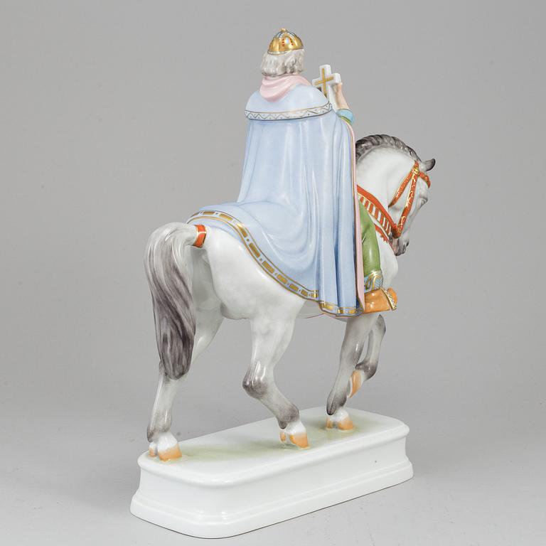 A Herend porcelaine figurine.