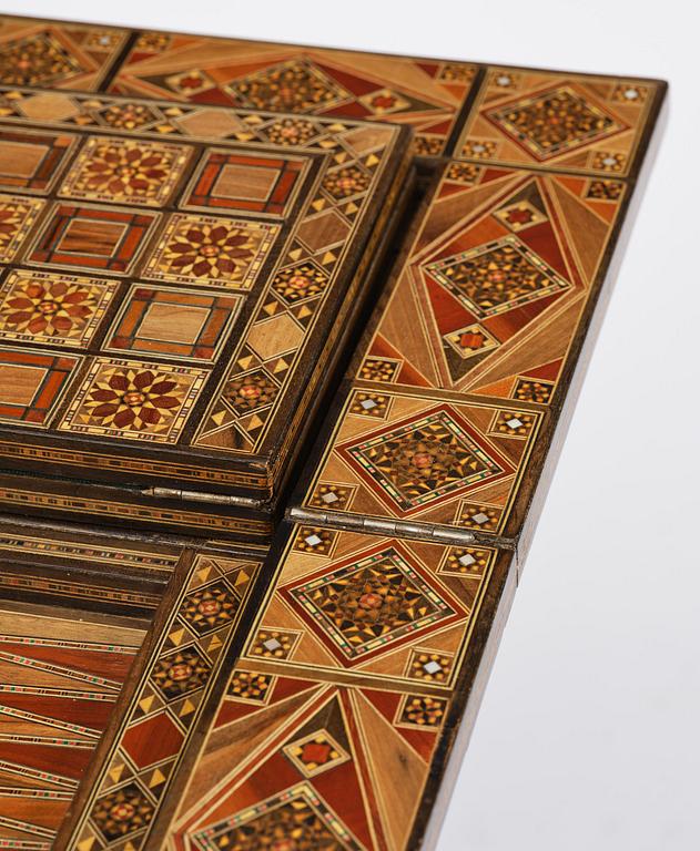 Spelbord, Damaskus Syrien, omkring år 1900.