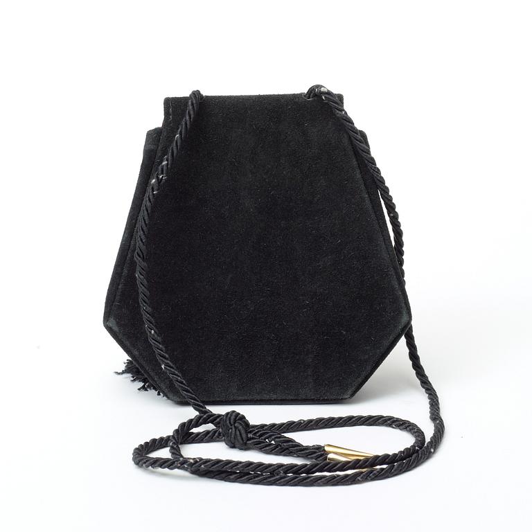 A 1960s shoulder bag by Yves Saint Laurent.