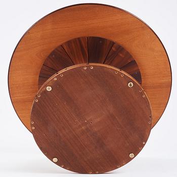 Karl Erik Ekselius, a rosewood veneered dining table, J.O. Carlssons Möbel AB, Vetlanda, 1960-70s.