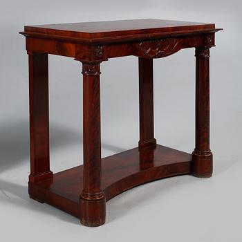 SPEGEL samt KONSOLBORD, 1800-talets mitt.