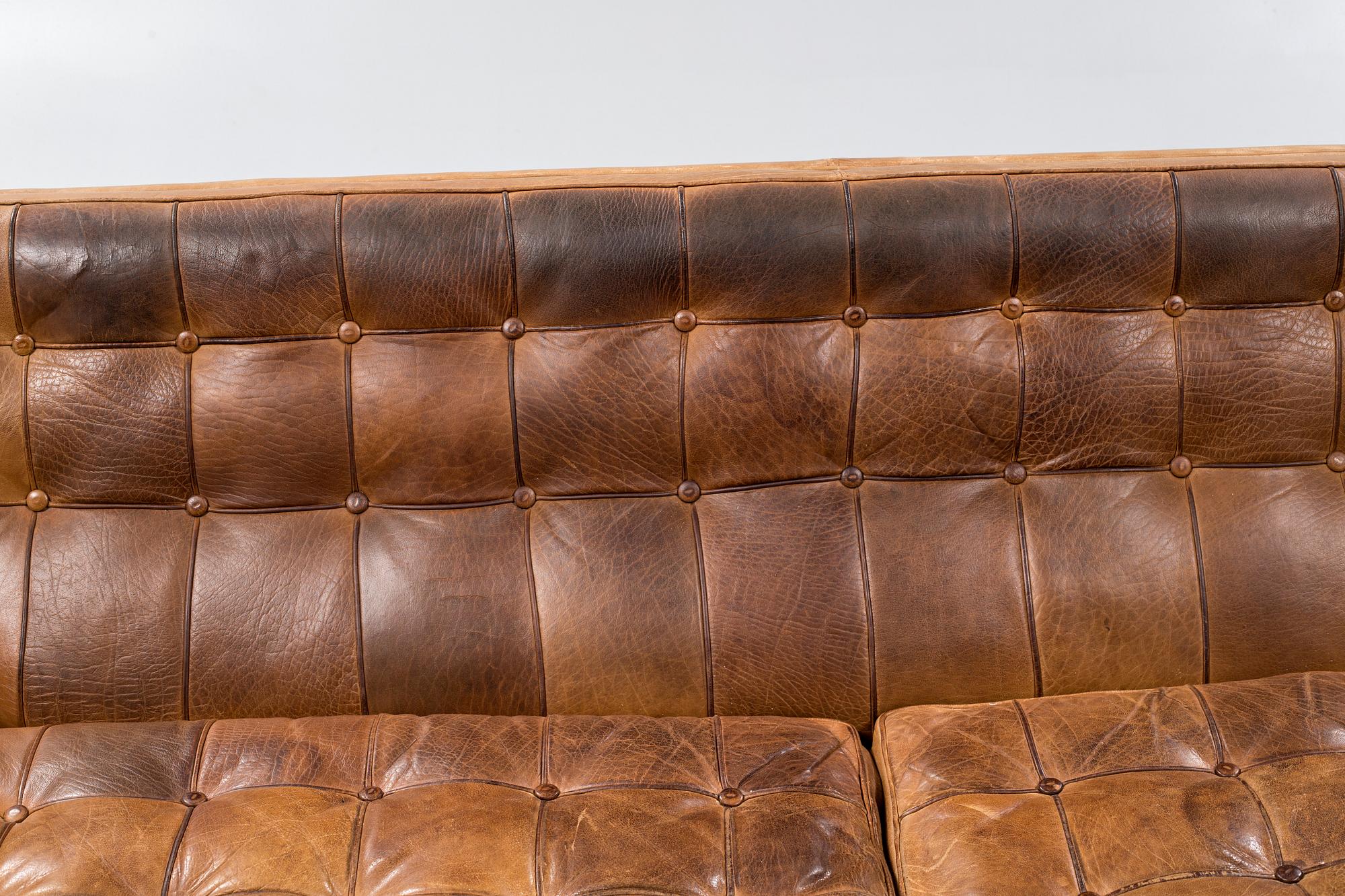 A sofa by Arne Norell, model "Merkur", second half of the 20th century.