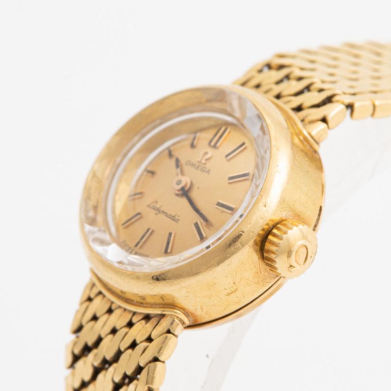 Omega, Ladymatic, wristwatch, 18 mm.